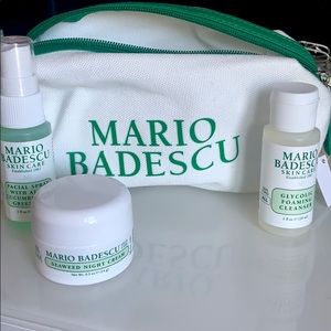 Brand new Mario Badescu tote and kit